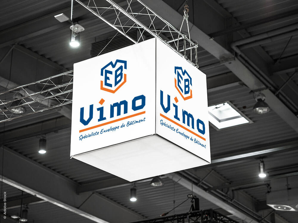 création logo - EB VImo - graphiste Studio Lupi -Nantes